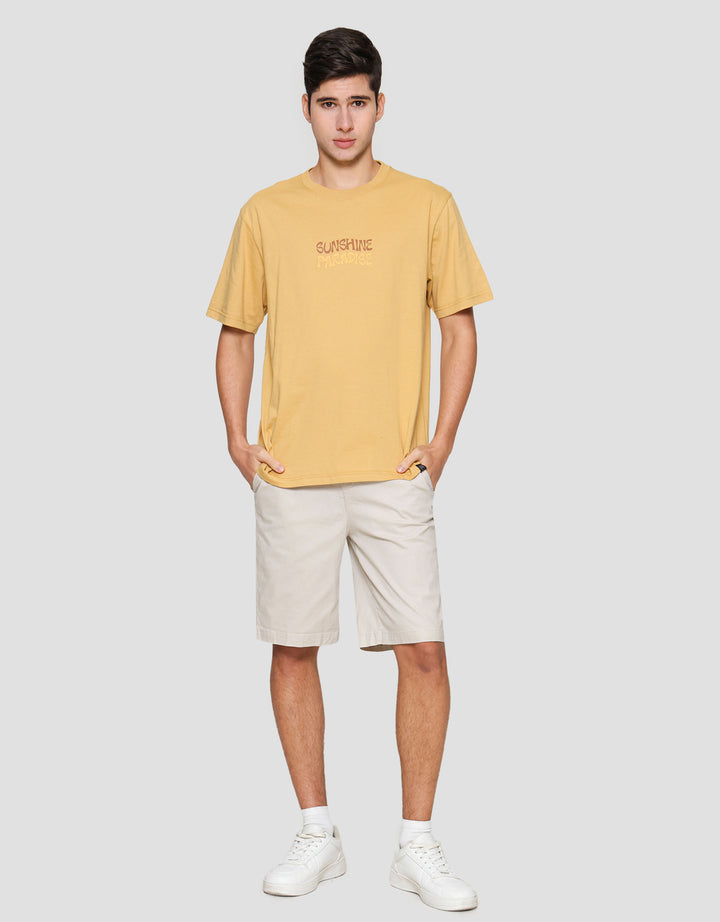 Nevada Back Print Summer Kaos Lengan Pendek Pria 122320962