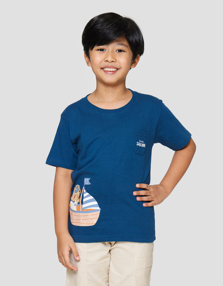 Little M Ktg Little Sailor Kaos Anak Laki-laki