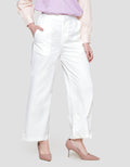 Annisa Soft Twill Wide Leg Trouser Celana Panjang Wanita