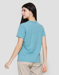 Suko Women's Round Collar Basic T-Shirt