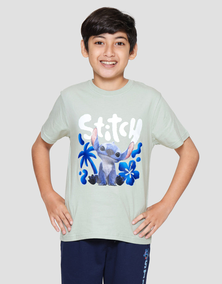 Disney Stitch Sit Cosmic Kaos Anak Laki-laki
