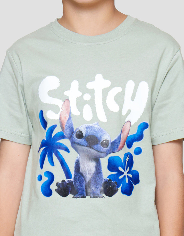 Disney Stitch Sit Cosmic Kaos Anak Laki-laki