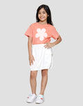 Little M Cargo Karet Bawah Rok Midi Anak Perempuan