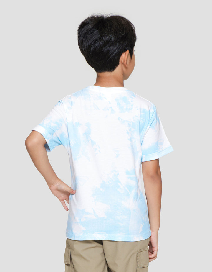 Character Superman Movie Logo Sup Print Kaos Anak Laki-laki