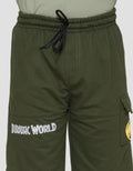 Character Jurassic Logo Kantong Celana Pendek Anak Laki-laki