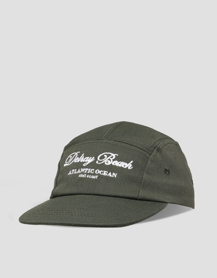Nevada Panel With Embro Wording Topi Pria