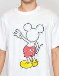 Disney Mickey Print Kaos Lengan Pendek Pria