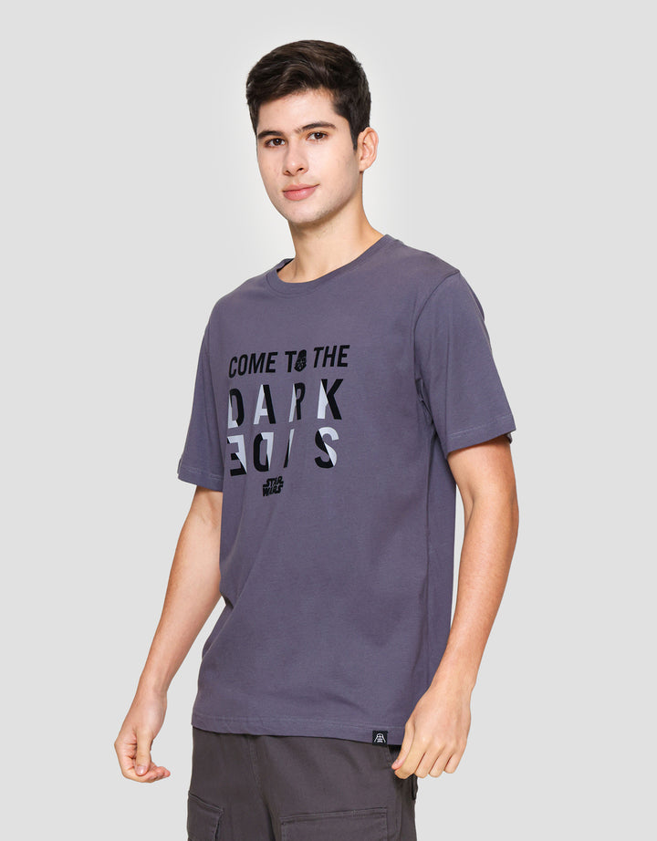 Star Wars Lucas Come To The Dark Side (Flocking) Kaos Pria