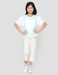 Nevada Boxy Varcity Look Like 2 Pc Kaos Anak Perempuan