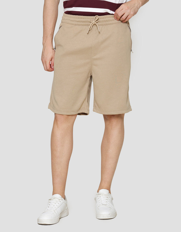 Nevada Knit Basic With Zipper Celana Pendek Pria