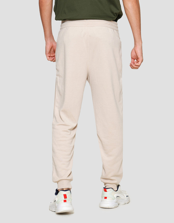 Nevada Knit Cut And Sewn With Mix Rib Celana Jogger Pria