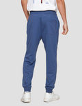 Nevada Knit Basic With Overlock Side Seam Celana Jogger Pria