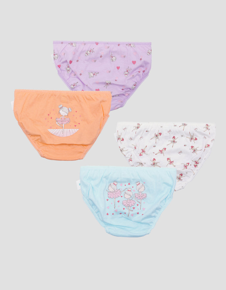 Little M Pack Of 5 Balerina Celana Dalam Anak Perempuan