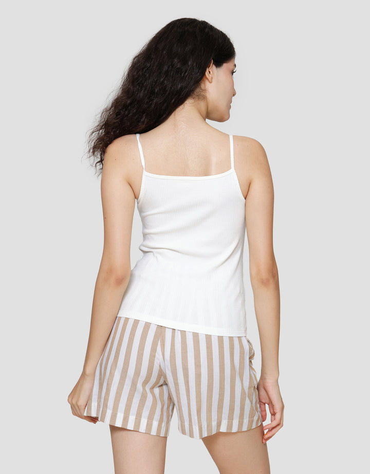 St. Yves With Medium Rib Kaos Tanktop Wanita