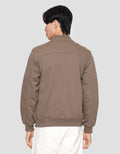 Cole Knit Interlock Basic Jaket Pria