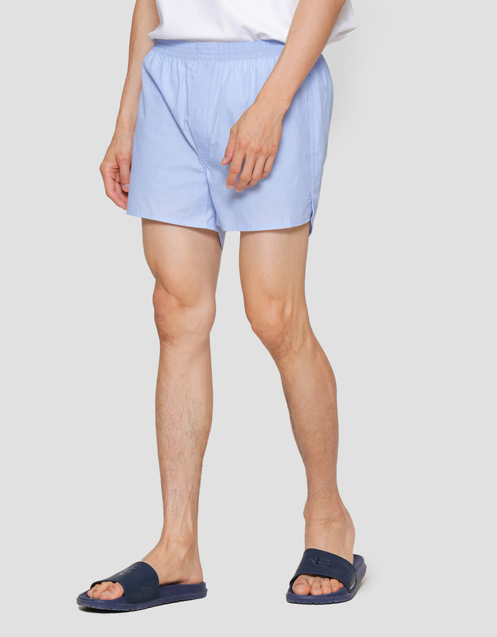 Suko Essential Tenun Woven Solid Polos Celana Boxer Pria