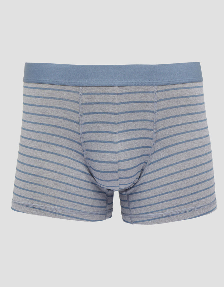 Suko Boxer Print Stripe Pria