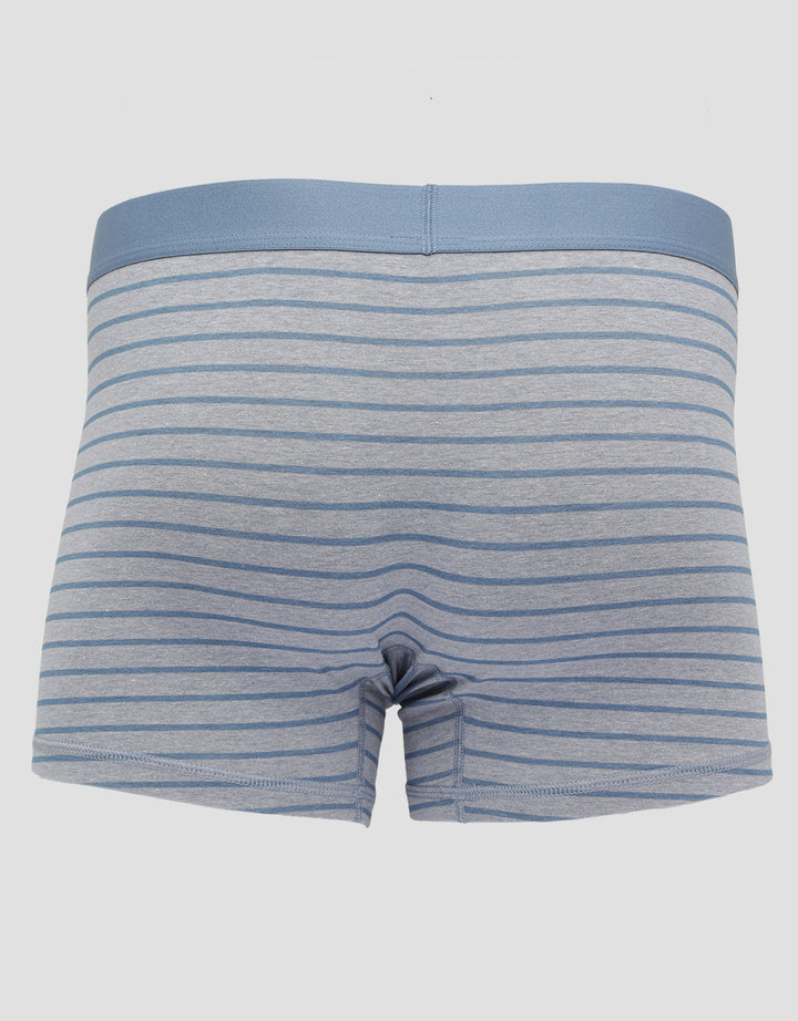 Suko Boxer Print Stripe Pria