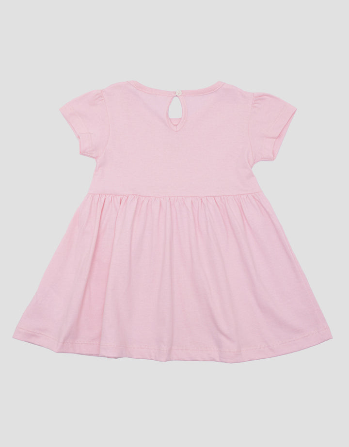 Little M Jersey Embro Pita Dress Bayi Perempuan