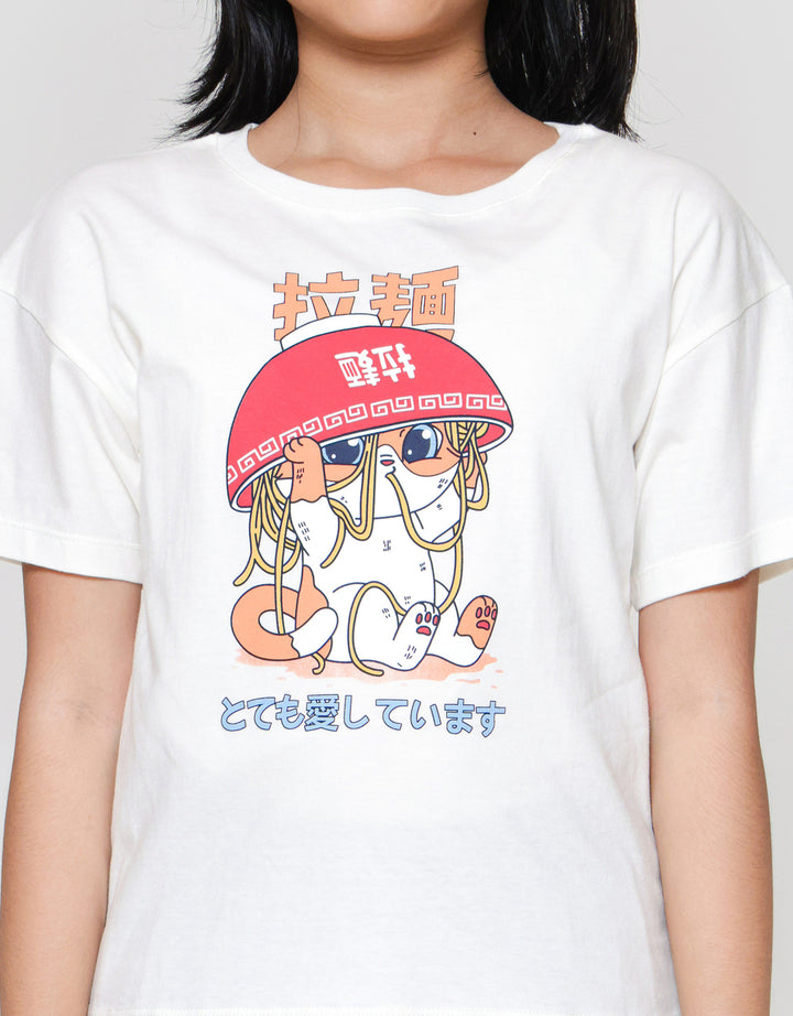 Nevada Ki Sushi Animal Kaos Anak Perempuan