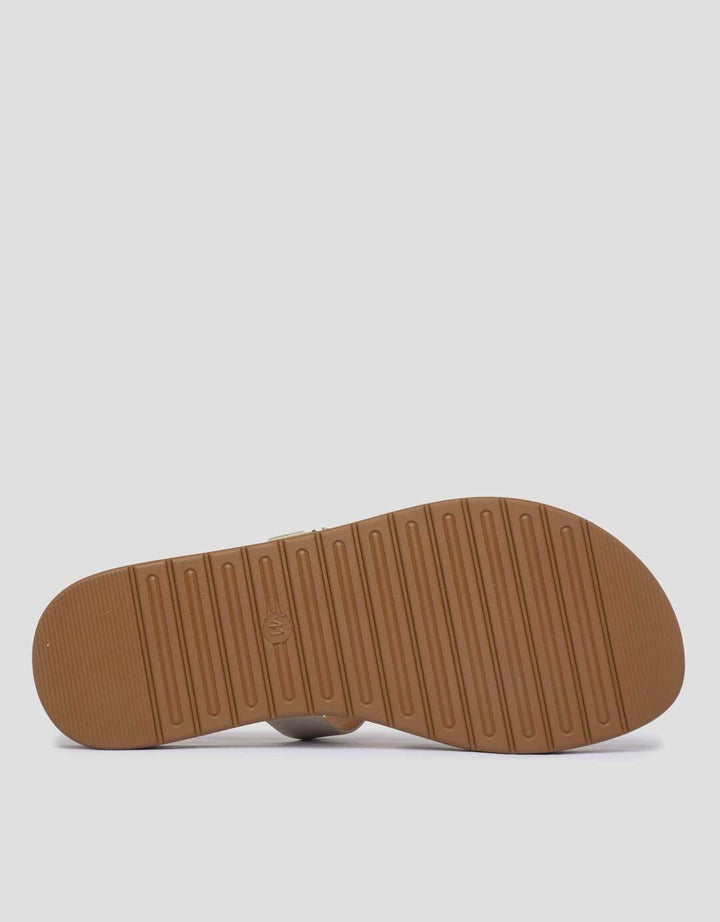 St. Yves Buckle Sandal Slipper Wanita