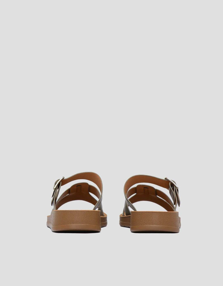 St. Yves Buckle Sandal Slipper Wanita
