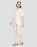 St. Yves Ss Pyjama Pants Outline Flower