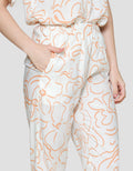 St. Yves Ss Pyjama Pants Outline Flower