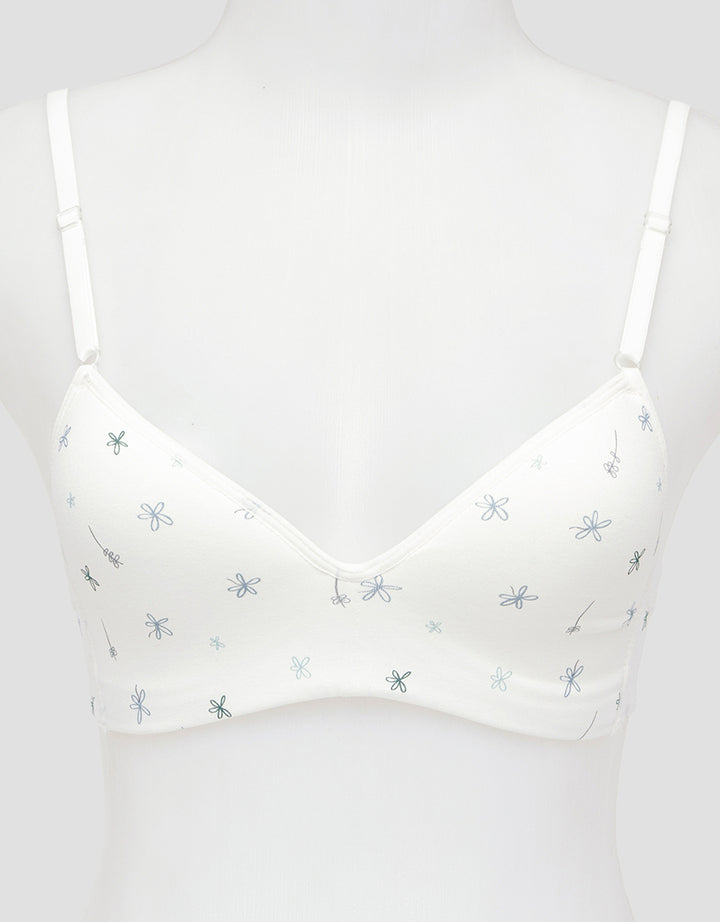 Nevada Training Bra Print Flower Mini Set Wanita