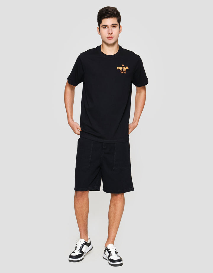 Aos Theme Rock Star Club Tropical Kaos Pria