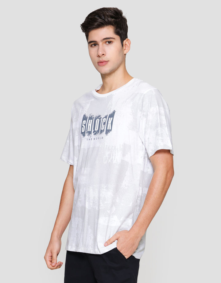 Aos Fullprint Theme Shock Kaos Lengan Pendek Pria