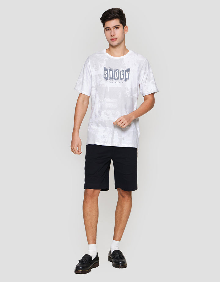 Aos Fullprint Theme Shock Kaos Lengan Pendek Pria
