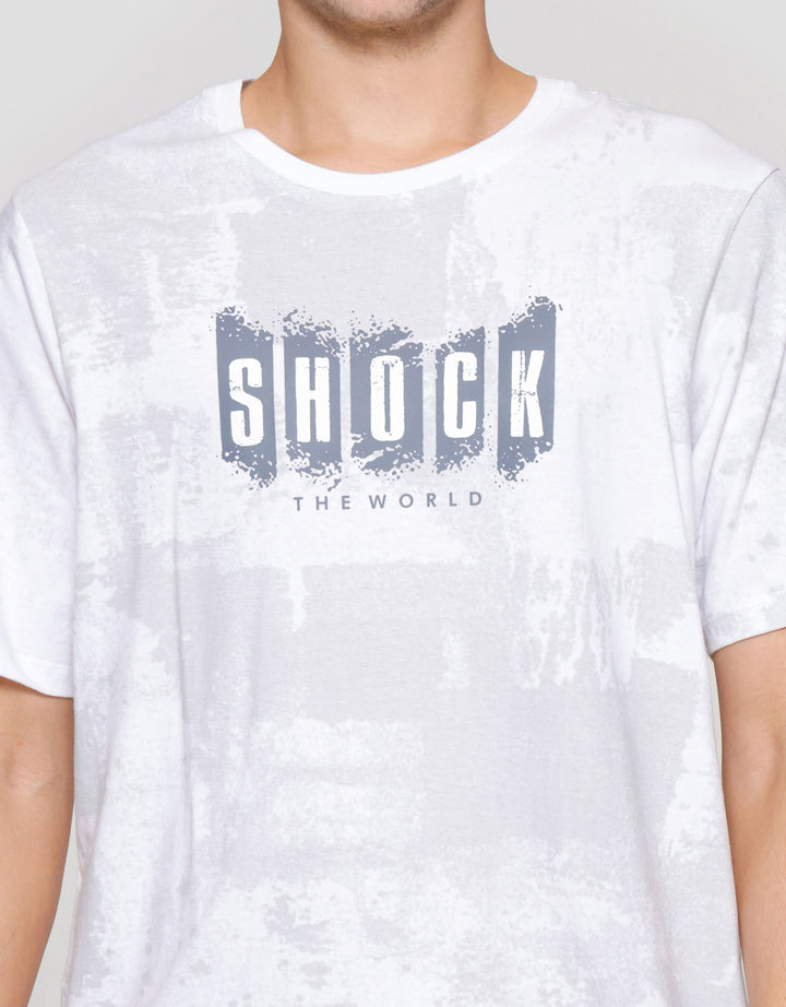 Aos Fullprint Theme Shock Kaos Lengan Pendek Pria