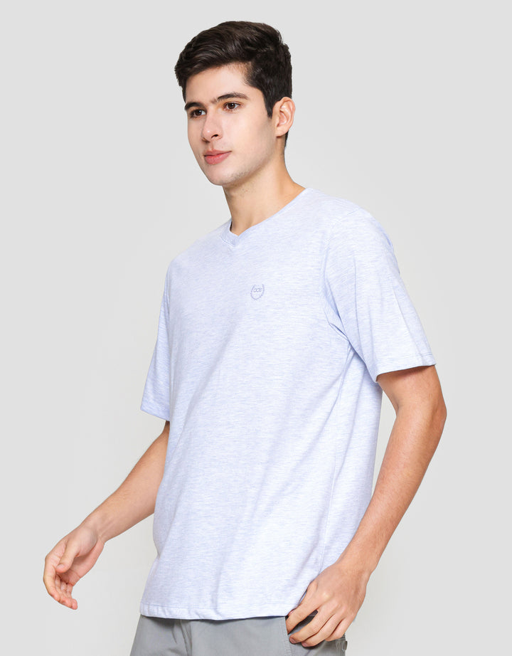 Aos Kerah Vneck Kaos Pria