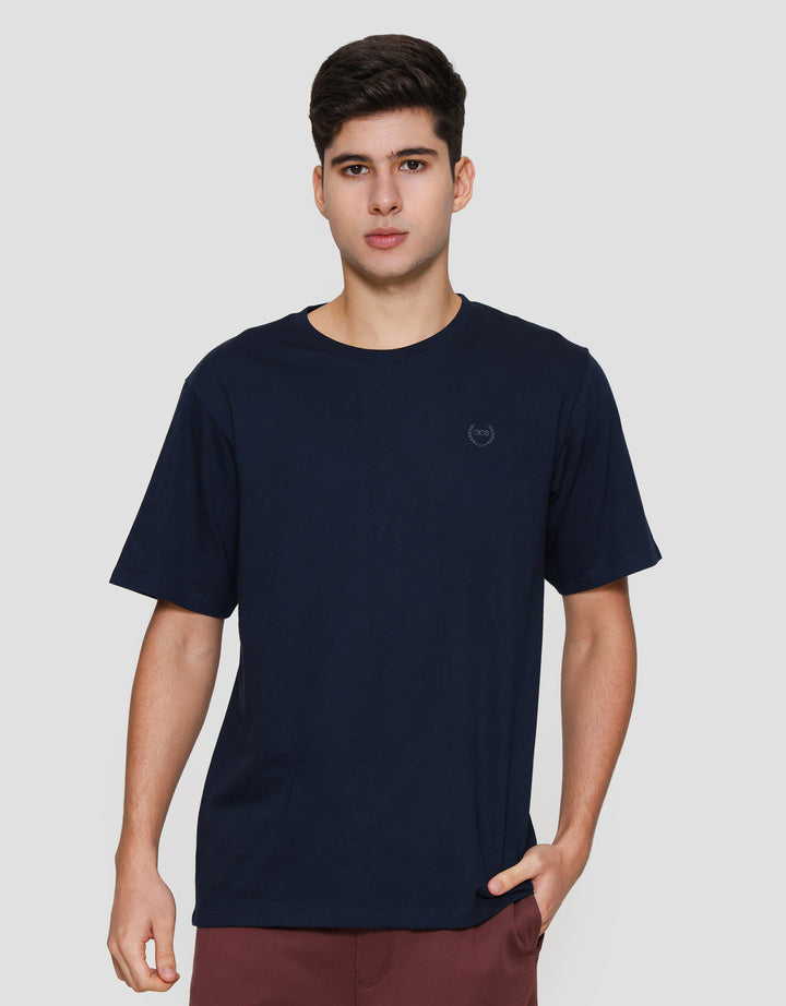 Aos Round Neck Basic Kaos Pria