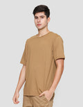 Aos Round Neck Basic Kaos Pria