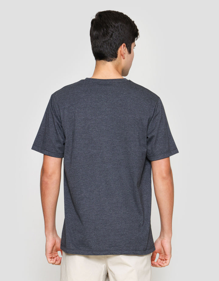Aos Vneck Basic Kaos Pria
