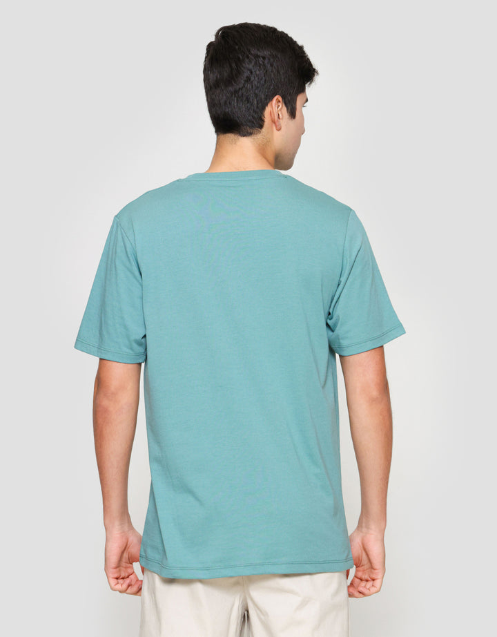 Aos Vneck Basic Kaos Pria