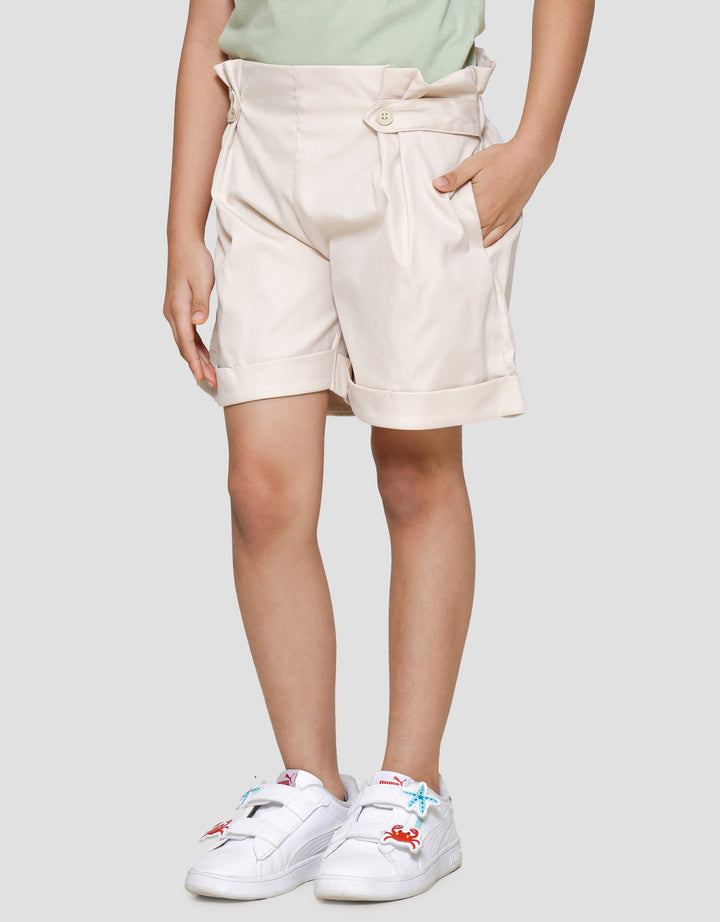 Little M Woven Paperbag Celana Pendek Anak Perempuan