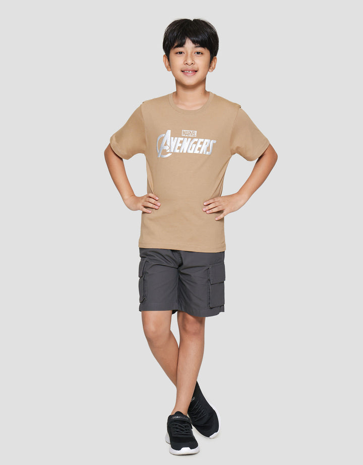 Marvel Avenger Assemble Emboss Print Kaos Anak Laki-laki