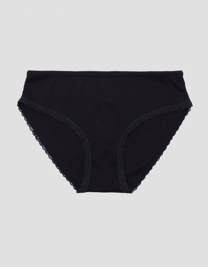 Nevada Mini Rib Leg Lace Celana Dalam Wanita