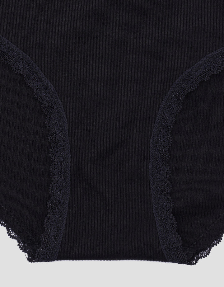 Nevada Mini Rib Leg Lace Celana Dalam Wanita