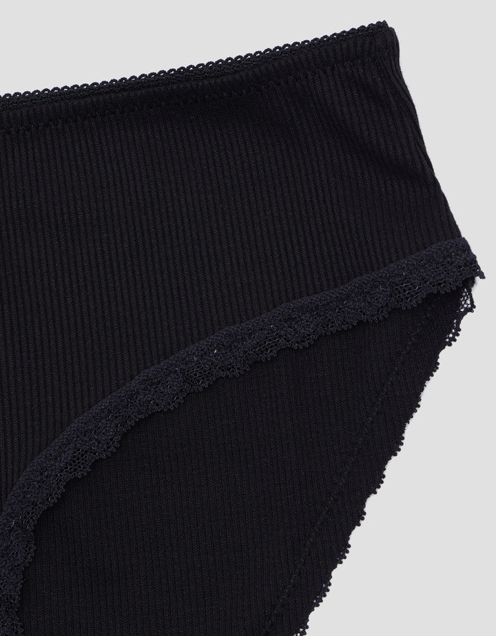 Nevada Mini Rib Leg Lace Celana Dalam Wanita