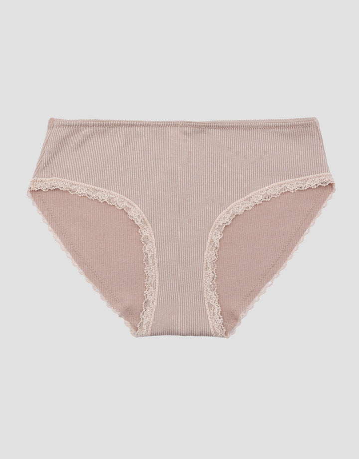 Nevada Mini Rib Leg Lace Celana Dalam Wanita