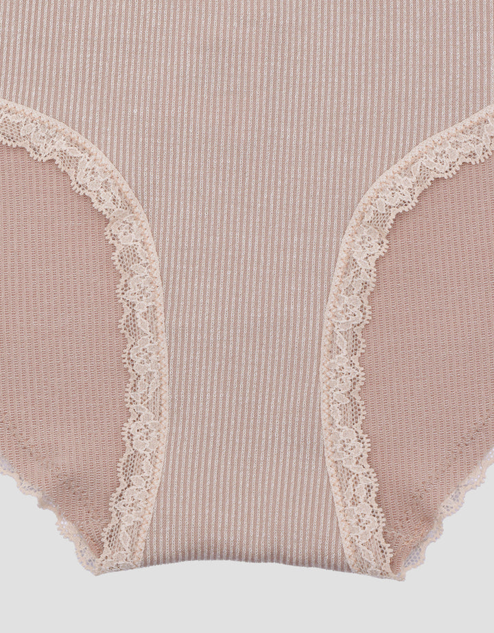 Nevada Mini Rib Leg Lace Celana Dalam Wanita
