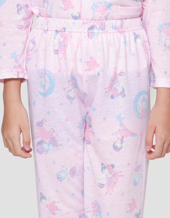 Little M Fairy Piyama Set Anak Perempuan