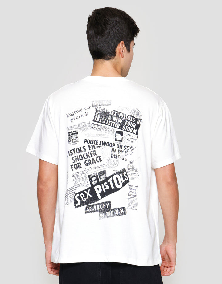 Aos Universal Music Theme Rock Star Sex Pistol Kaos Pria