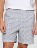 Cole Print Geometric Celana Boxer Pria
