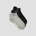 Cole 3Pk Ankle Sport Compression Kaus Kaki Pria