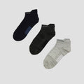 Cole 3Pk Ankle Sport Compression Kaus Kaki Pria